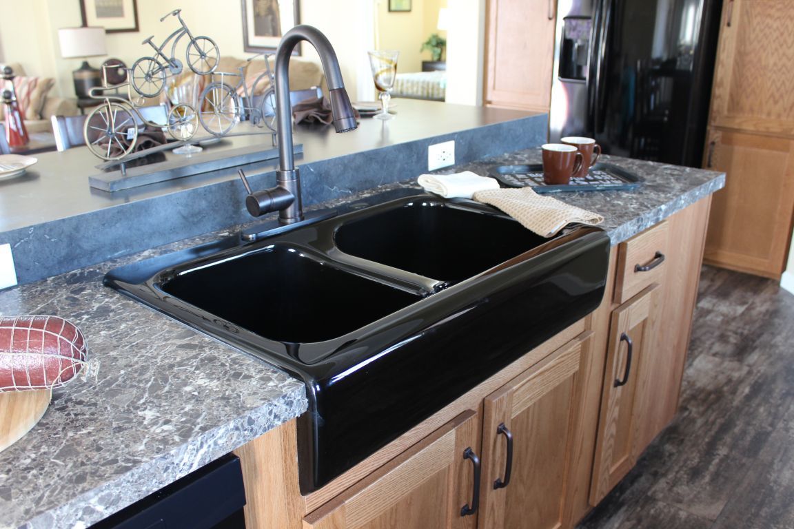 black farmer kitchen sink